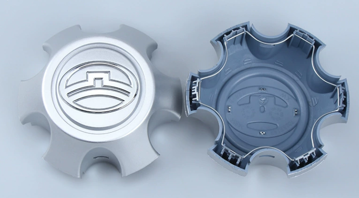 4x Nabendeckel 153mm kompatibel für Great Wall Motor Silber (Old Style)