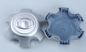 4x Nabendeckel 153mm kompatibel für Great Wall Motor Silber New Style