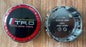 4x Nabendeckel 62mm kompatibel für Toyota Felgen TRD - Look