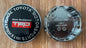 4x Nabendeckel 62mm kompatibel für Toyota TRD Look