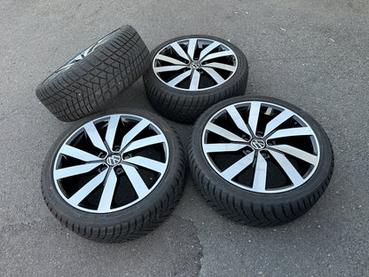 Kompletträder Original Volkswagen Marseille Alufelgen Golf VIII 8 GTI 225/40R18 7,5jx18 ET51 5x112. Top