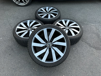 Kompletträder Original Volkswagen Marseille Alufelgen Golf VIII 8 GTI 225/40R18 7,5jx18 ET51 5x112. Top