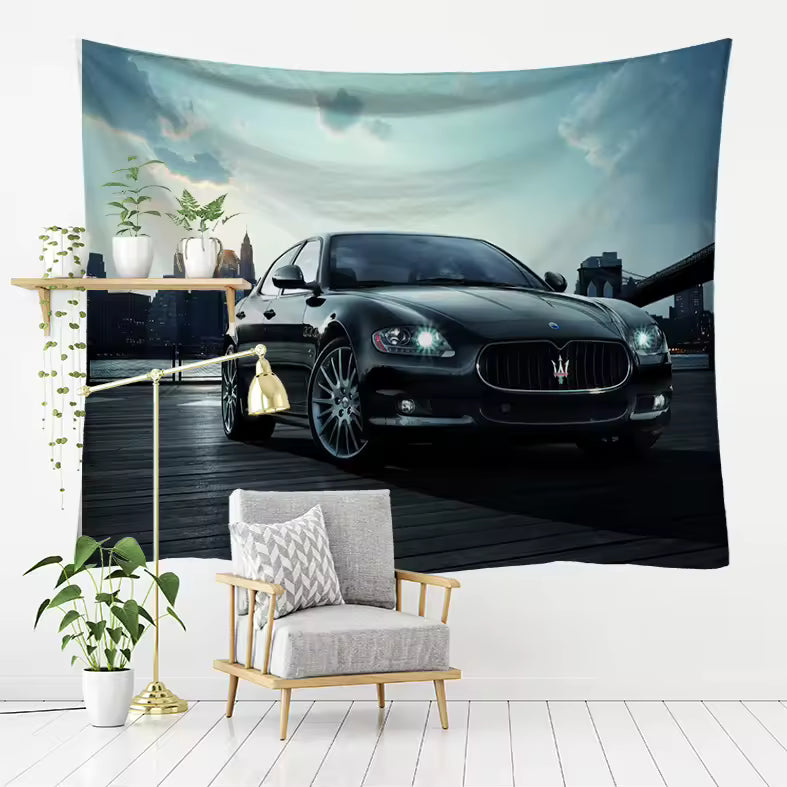 3D-Digitaldruck Poster & Wandteppich – Beiliou Cool Modified Car Series