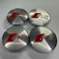 4x 60mm Nabendeckel für Audi Felgen – RS Look
